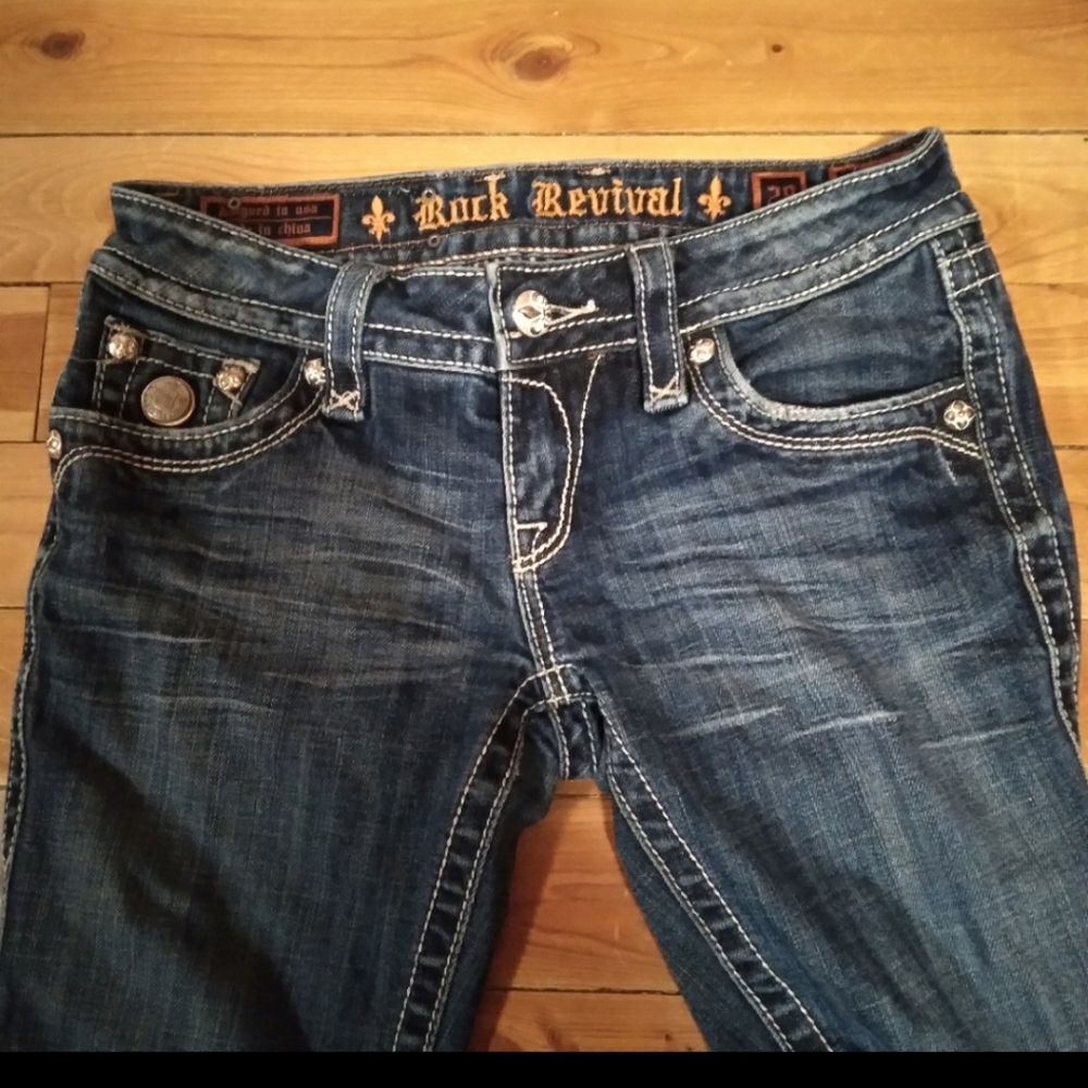 Rock revival celine skinny 28